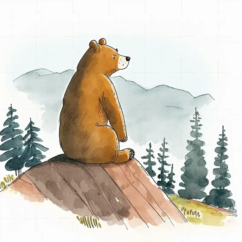 Kids Watercolor Illustrations