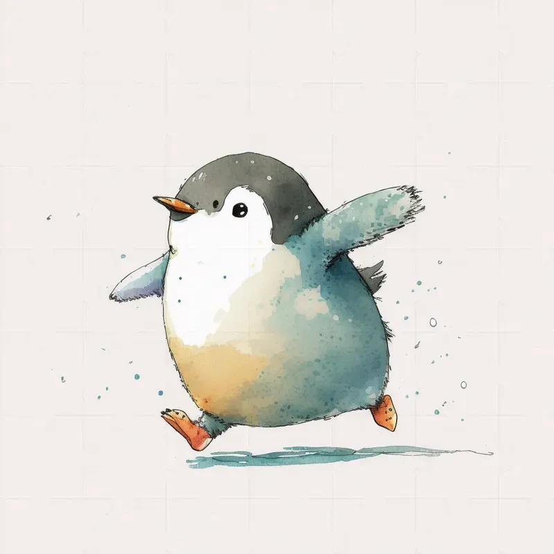 Kids Watercolor Illustrations
