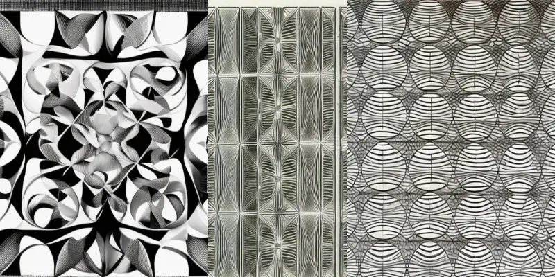 Trippy Symmetrical Designs generated by undefined