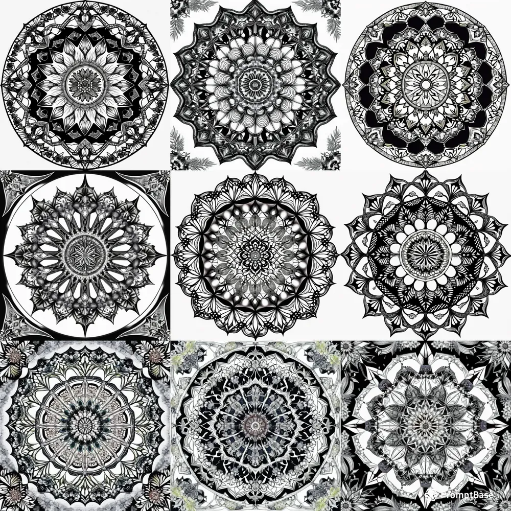 Floral Mandala Ideas