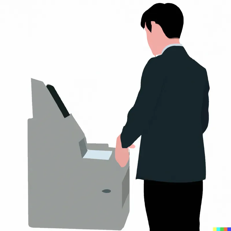 Business Professionals Doing Office Tasks