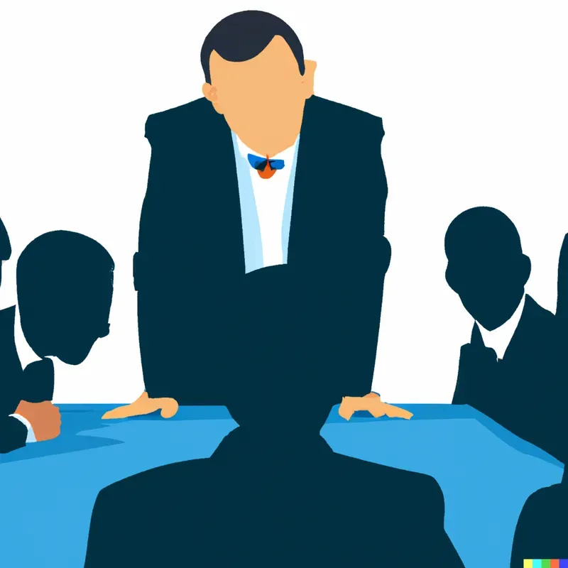 Business Professionals Doing Office Tasks