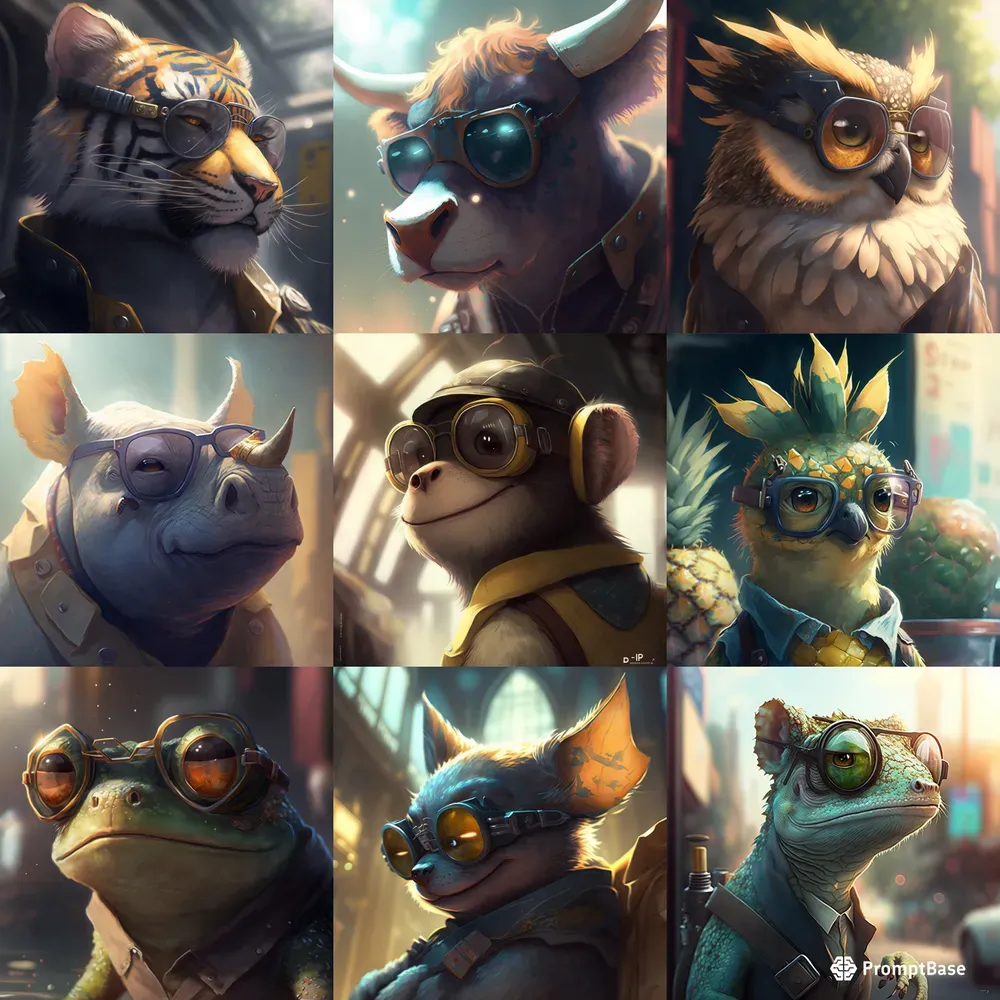 Cool Anthropomorphic Animals