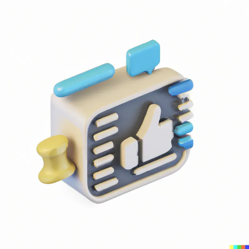 3D Social Icons