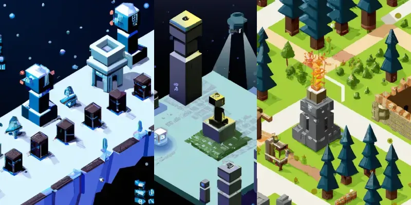 Tower Defence Level Concepts generated by undefined