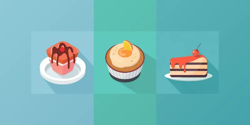 Dessert Icons generated by undefined