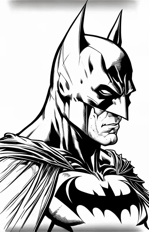 Hero Coloring Book Portraits