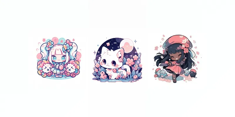 Chibi Illustrations For Kids