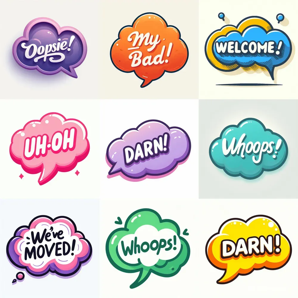 Expressive Bubbles With Text