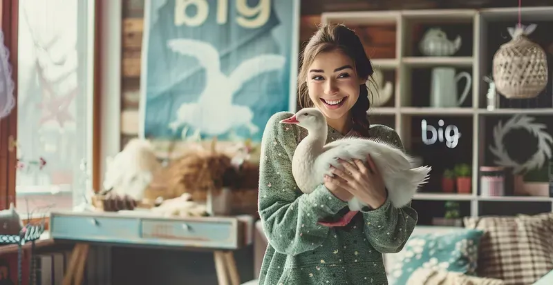 Women And Their Pets In Happy Moments