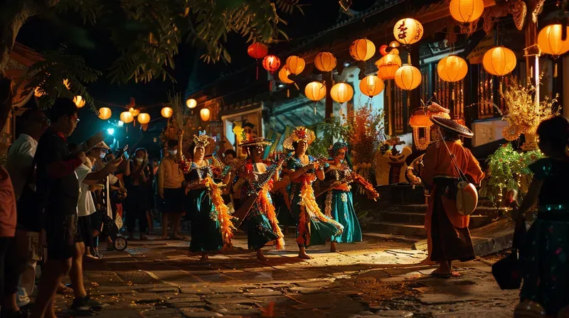People Celebrations In Halloween Vibes