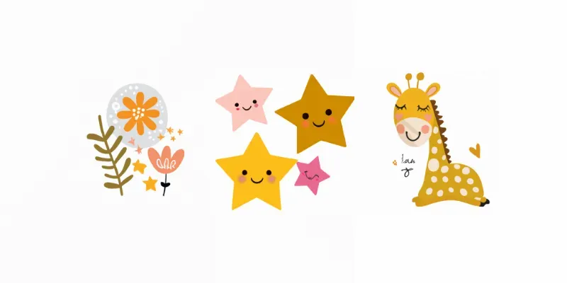 Cute Nursery Arts generated by undefined
