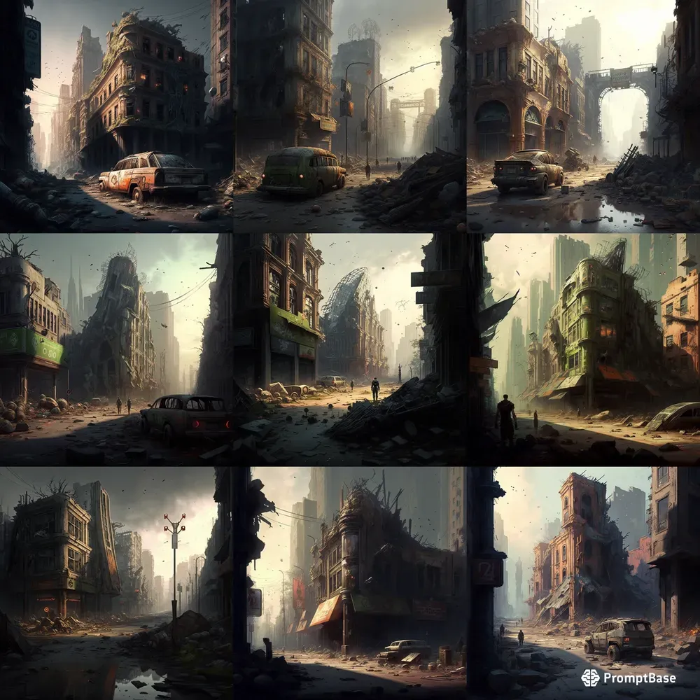 Post Apocalyptic Cities