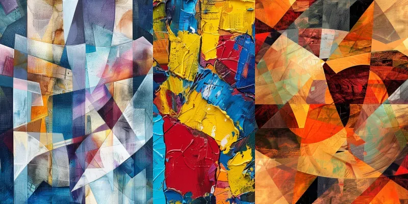 Modern Abstract Art generated by undefined