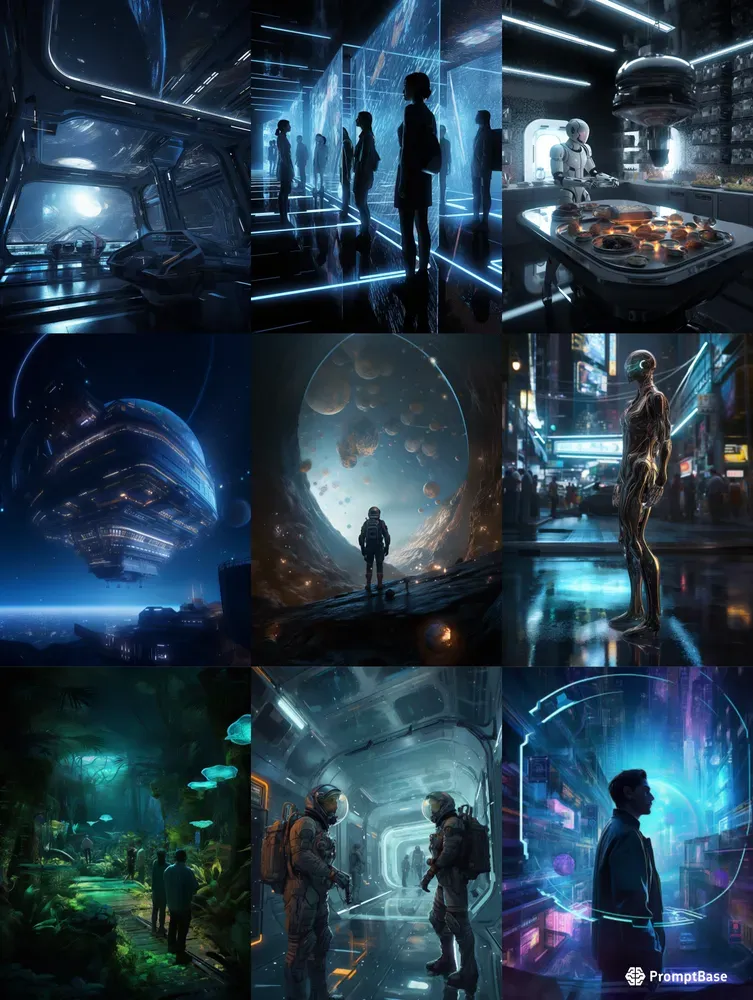 Futuristic Reflections