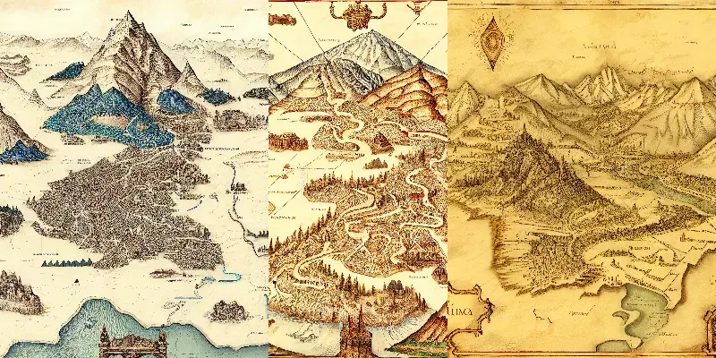 Medieval Maps generated by undefined