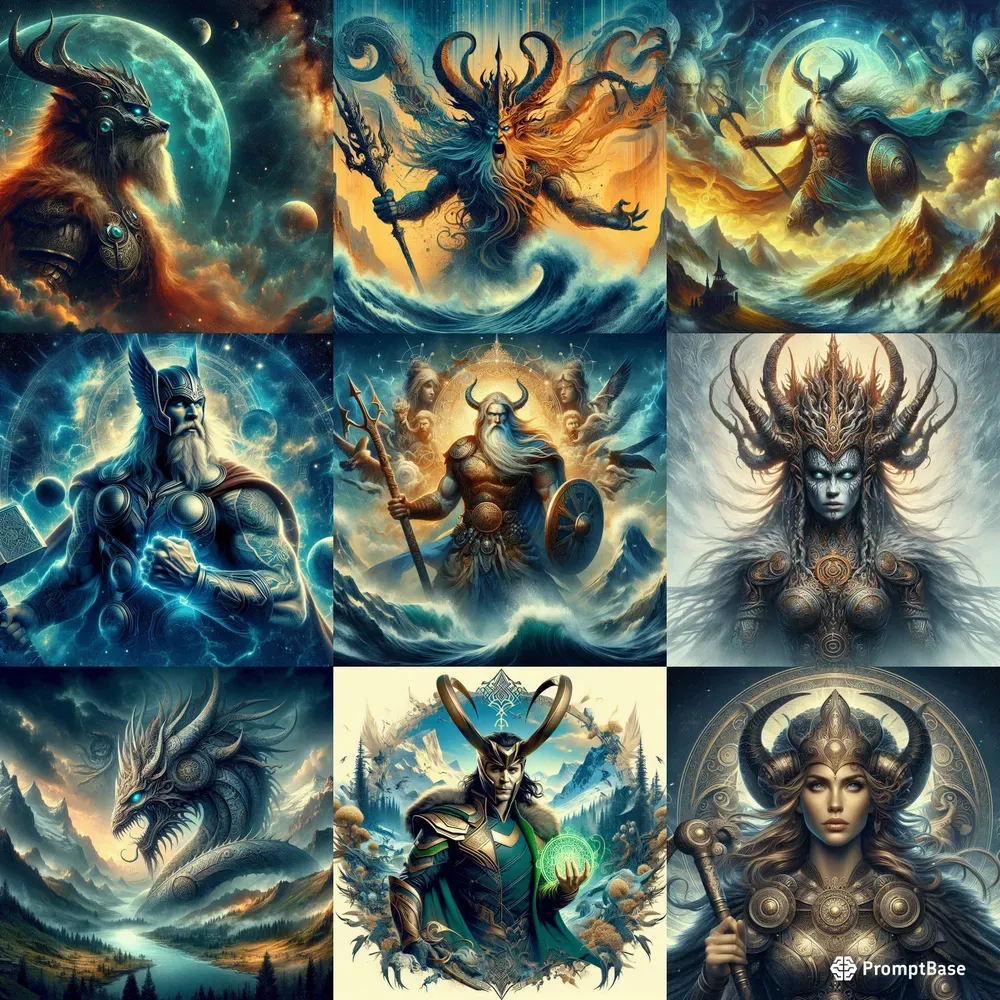 Norse Mythology Characters