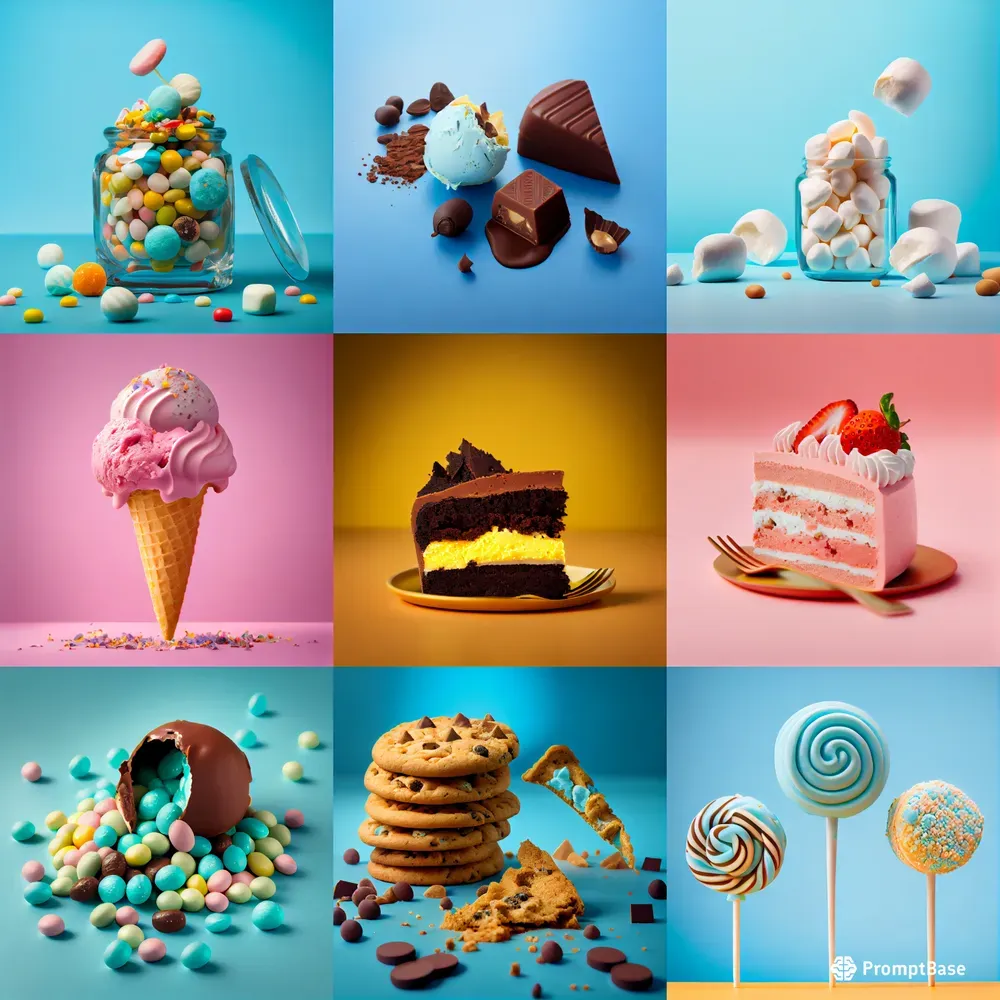 Sweet Foods Photographs