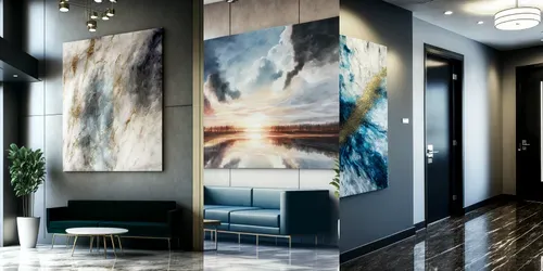 Lobby Artwork generated by midjourney