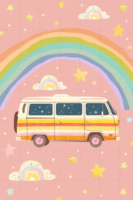 Y2k Style Cartoon Art