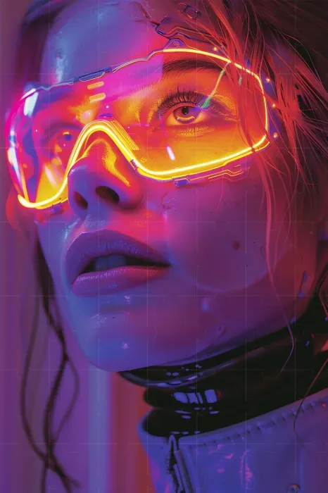 Futuristic Cyberpunk Portraits