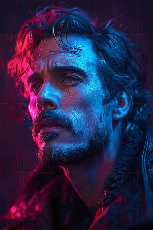 Futuristic Cyberpunk Portraits