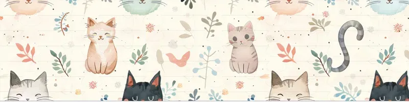 Washi Tape Cute Animal Designs