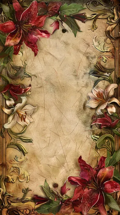 Vintage Floral Junk Journal Designs