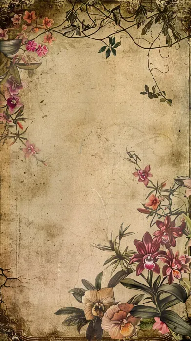 Vintage Floral Junk Journal Designs