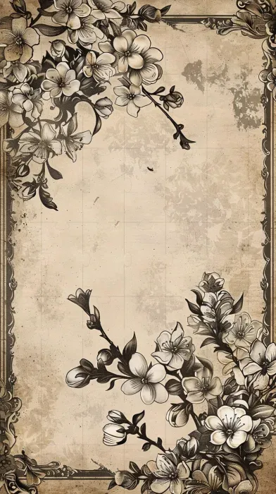 Vintage Floral Junk Journal Designs
