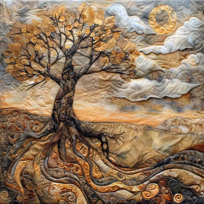 Exquisite Quilted Textile Art Designs