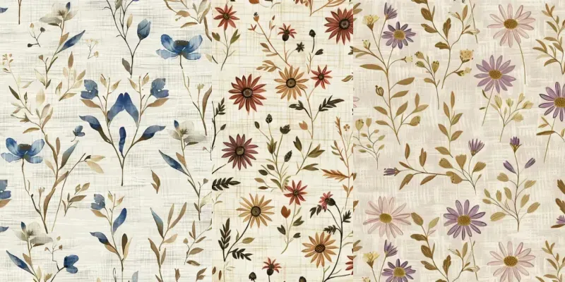 Seamless Floral Pattern generated by undefined