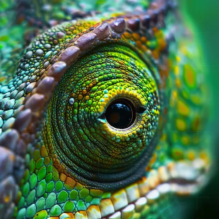 Realistic Animal Eye Macro Photos