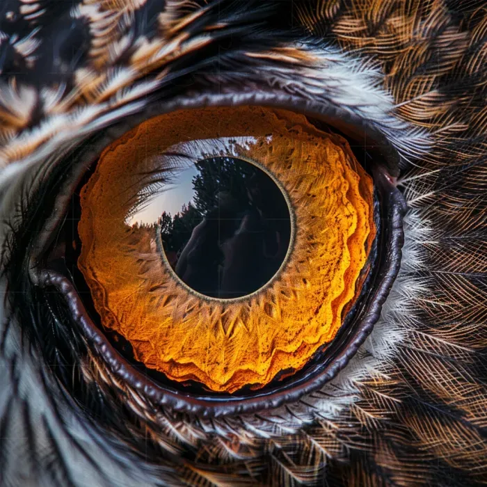 Realistic Animal Eye Macro Photos