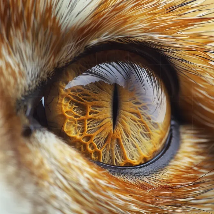 Realistic Animal Eye Macro Photos
