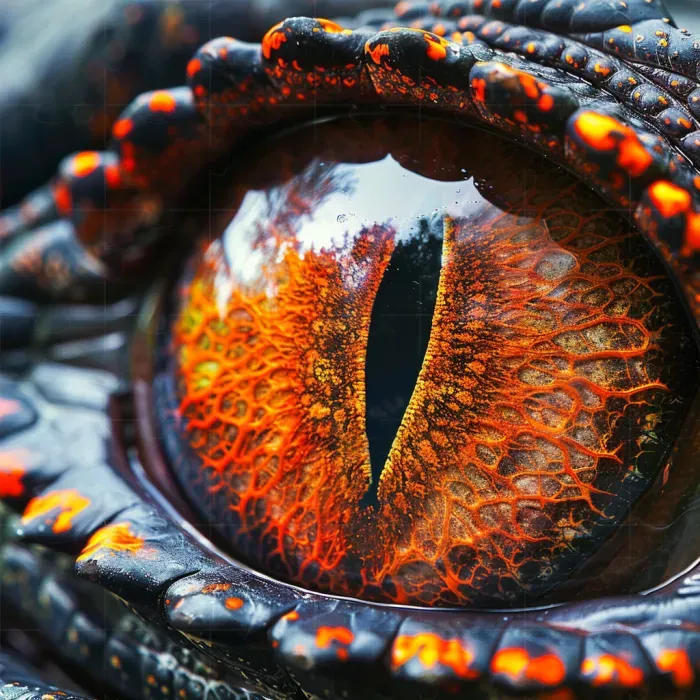 Realistic Animal Eye Macro Photos