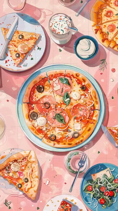 Delightfully Cute Food Illustrations