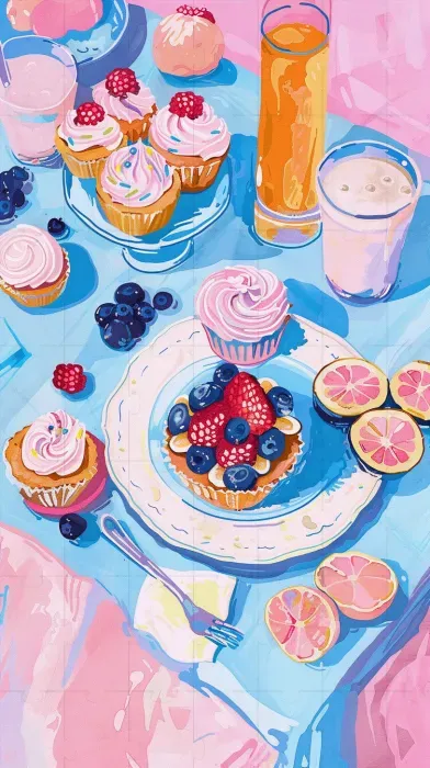 Delightfully Cute Food Illustrations
