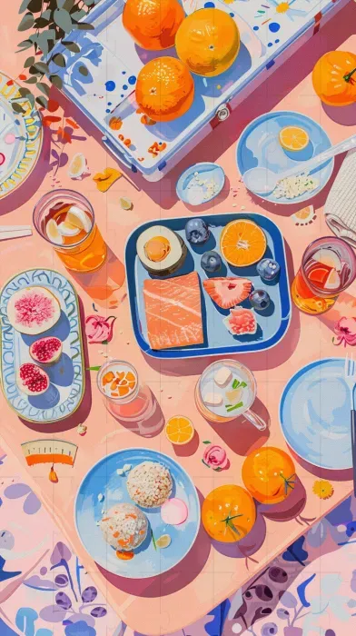 Delightfully Cute Food Illustrations