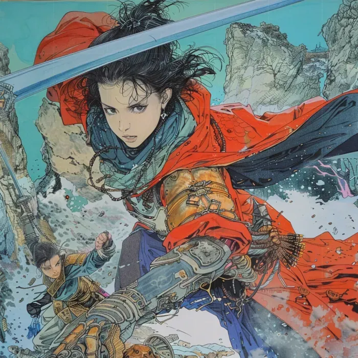 Neoretro Anime Fantasy Fusions