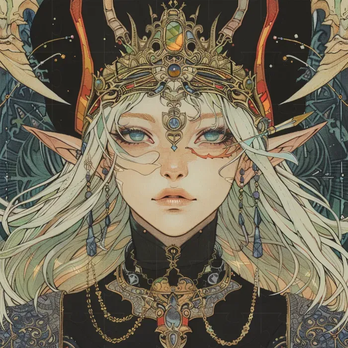 Neoretro Anime Fantasy Fusions