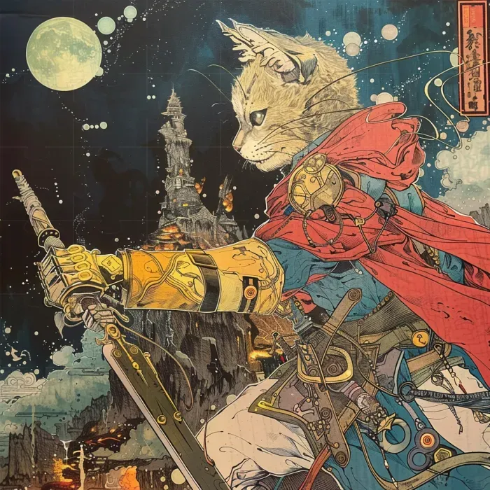 Neoretro Anime Fantasy Fusions