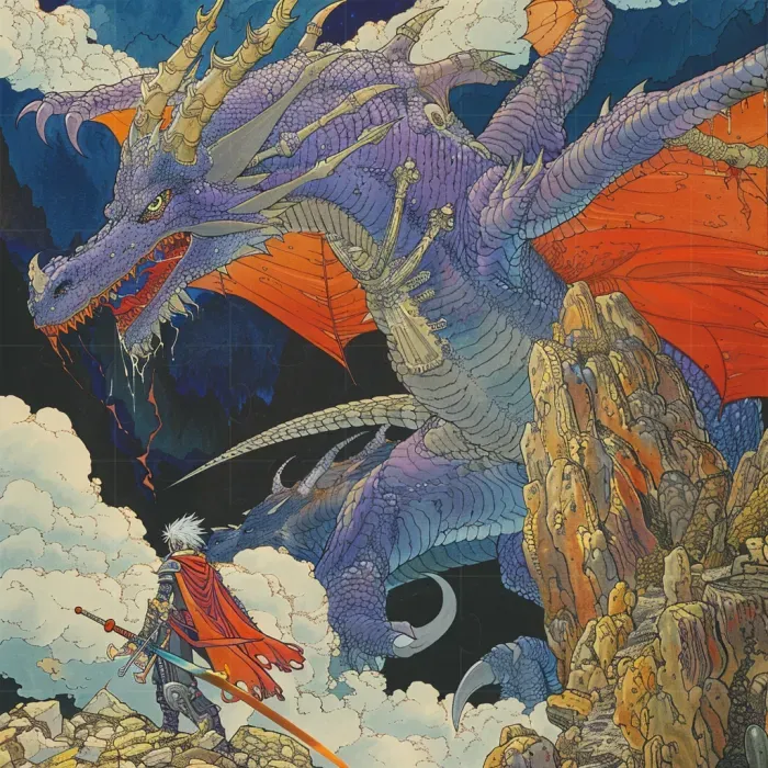 Neoretro Anime Fantasy Fusions