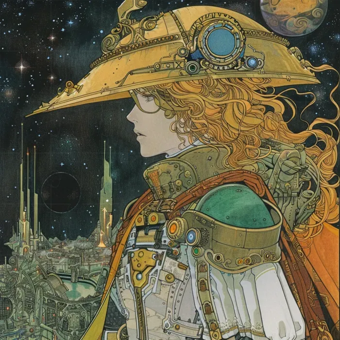 Neoretro Anime Fantasy Fusions