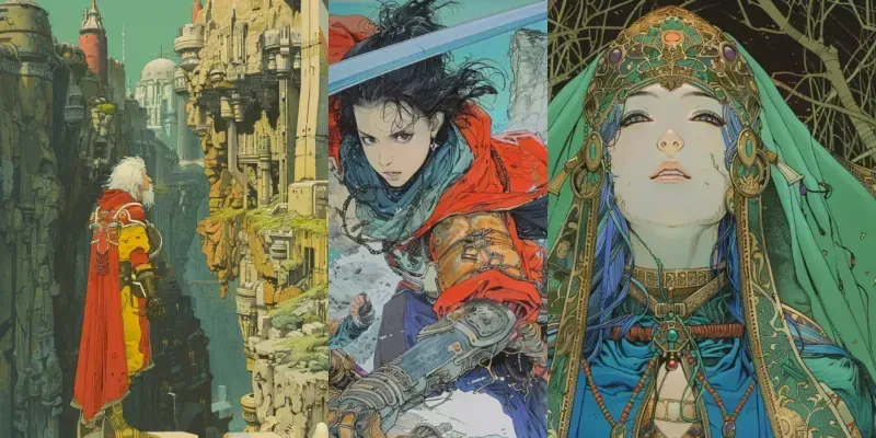 Neoretro Anime Fantasy Fusions generated by undefined