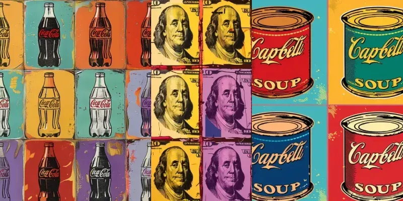 Pop Art Designs Posters Postcards generated by undefined