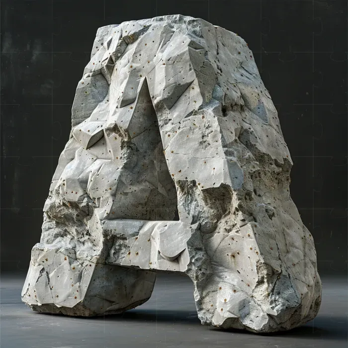 Sculpture Letter Number Designs