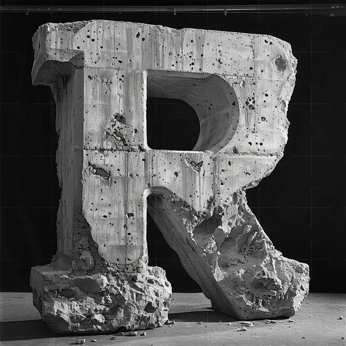 Sculpture Letter Number Designs