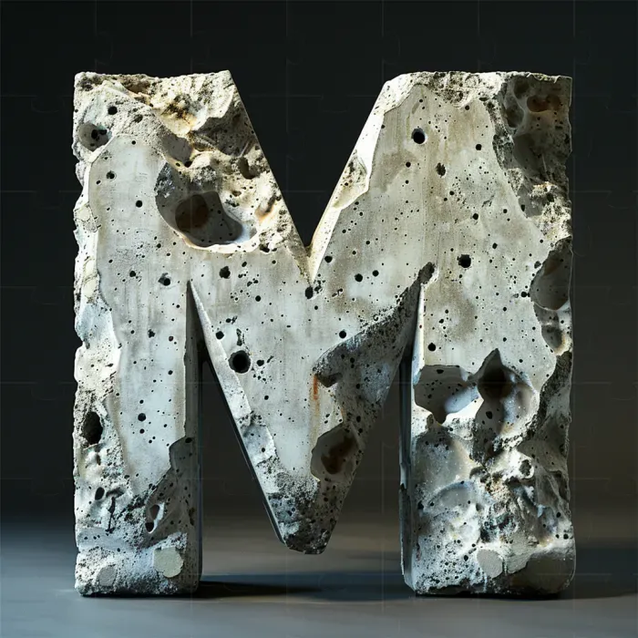 Sculpture Letter Number Designs