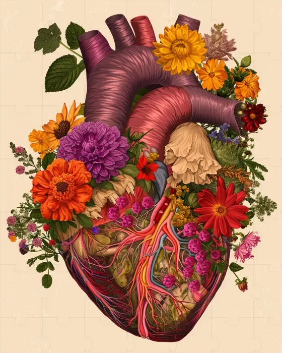 Ethereal Botanical Anatomy Atlases